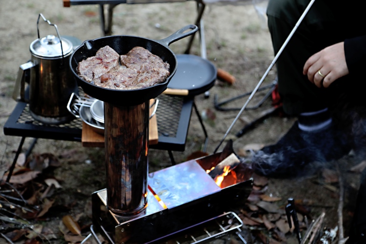 ベンチ 収納付 Bonflame ボーンフレイム 専用ケース付き ロケット