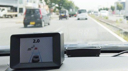 AI搭載衝突予防システム「MINIEYE」先端技術で車の安全運転をサポート