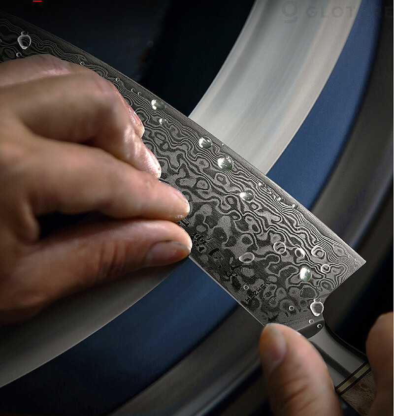 XINZUO®︎「67層ダマスカス鋼 高級包丁マスターセット」 まるで刀！缶