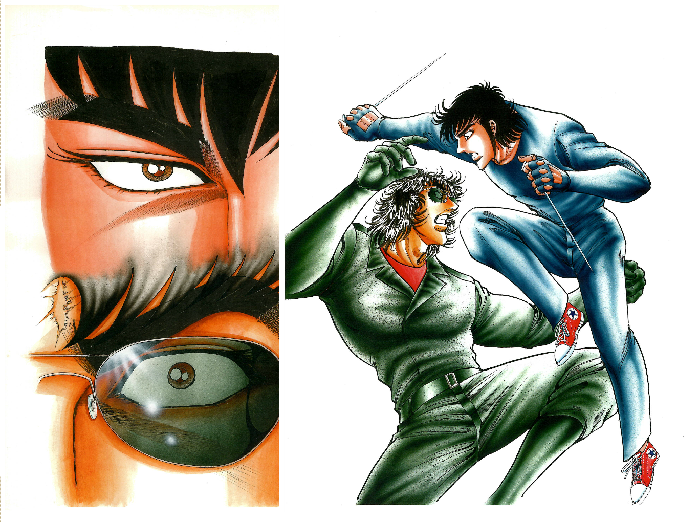 漫画家平松伸二×下町ものつくりマニア 撥水・軽量・耐衝撃の多 漫画家平松伸二×下町ものつくりマニア 撥水・軽量・耐衝撃の多